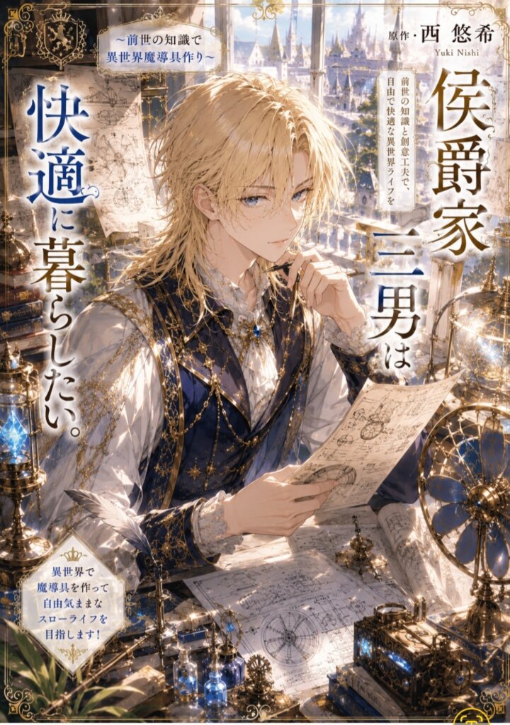 The Marquis House’s Third Son Wants to Live Comfortably: Crafting Magical Tools in Another World with Knowledge from His Previous Life